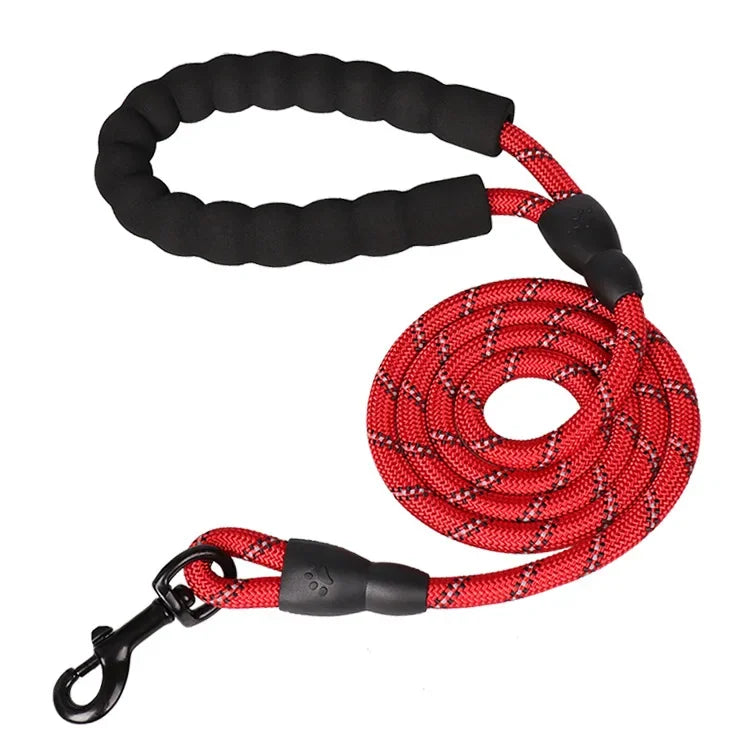 Strong Dog Leash Pet Leashes Reflective Leash For Big Small Medium Dog Leash Drag Pull Tow Golden Retriever