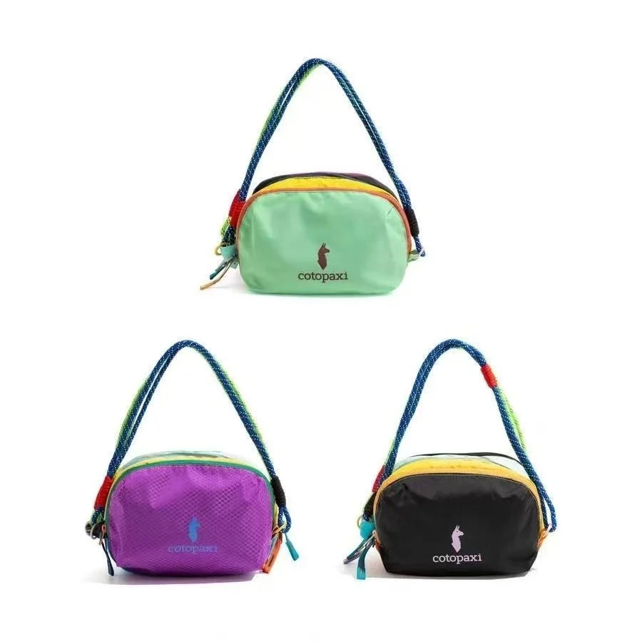 Cotopaxi Alpaca 4L Gym Swimming Fitness Sport Storage Wash Bag with Lanyard British Style Detachable Shoulder Strap Soft Handbag