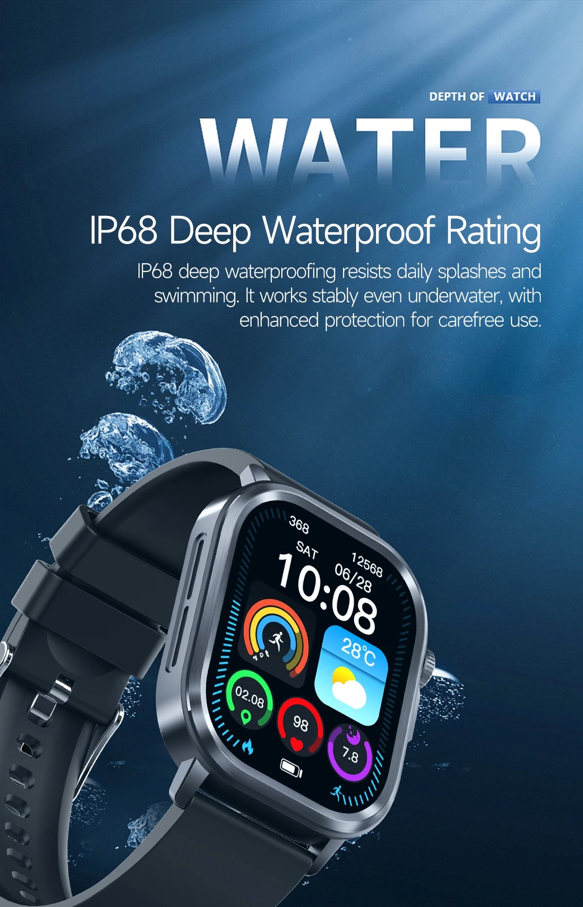 2025Nursing Level Uric Acid Blood lipids Smart Watch Men Blood Pressure ECG+PPG Clock Body Analysis Voice Call Health Smartwatch