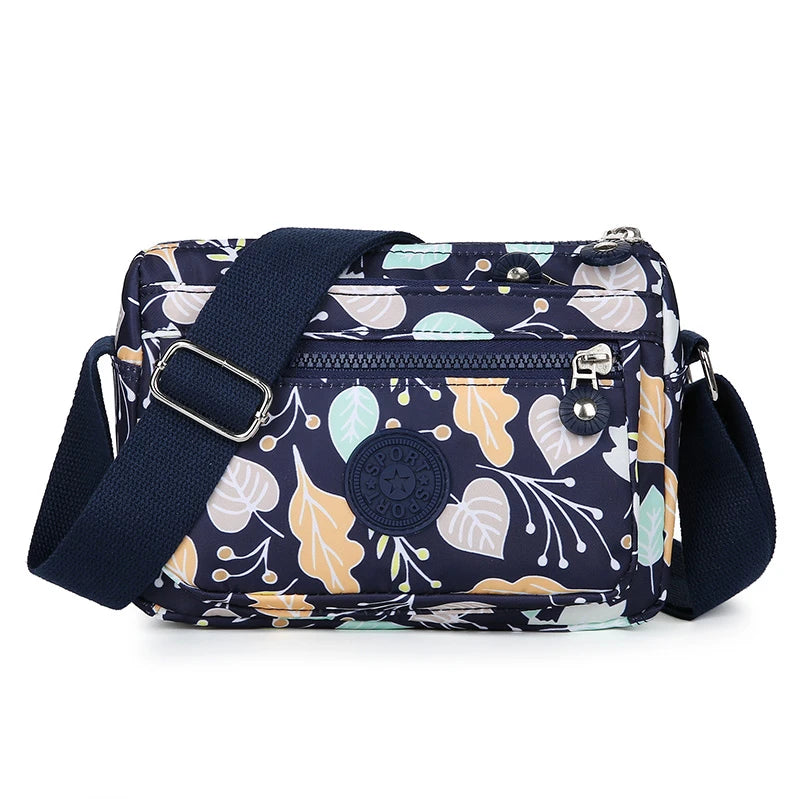 Waterproof Nylon Oxford Cloth Crossbody Bag Women's Single Shoulder Bag Versatile Durable Soft Casual Style Youth Fashion