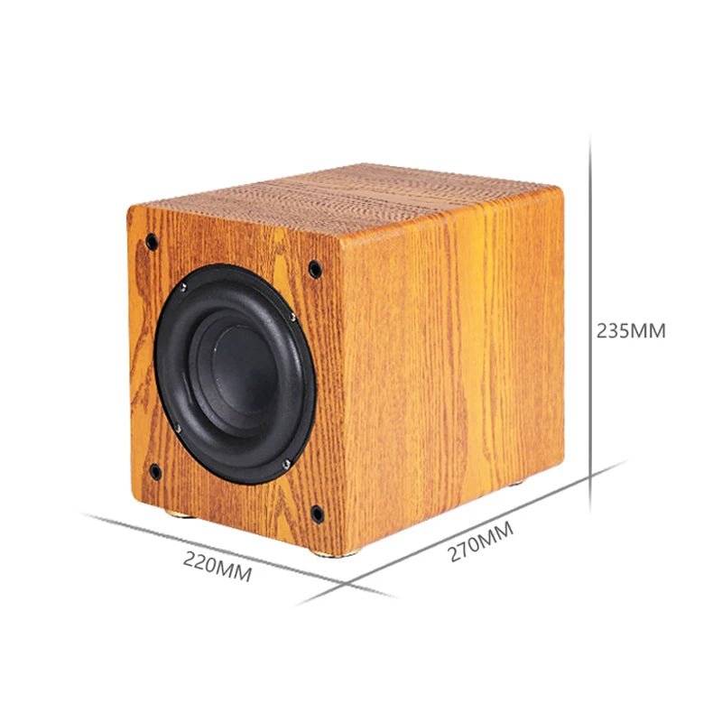 6.5 Inch Passive Subwoofer 100W High Power Sound Box HiFi Audio Speaker Large Magnetic Durable Loudspeakers For Home Theater DJs