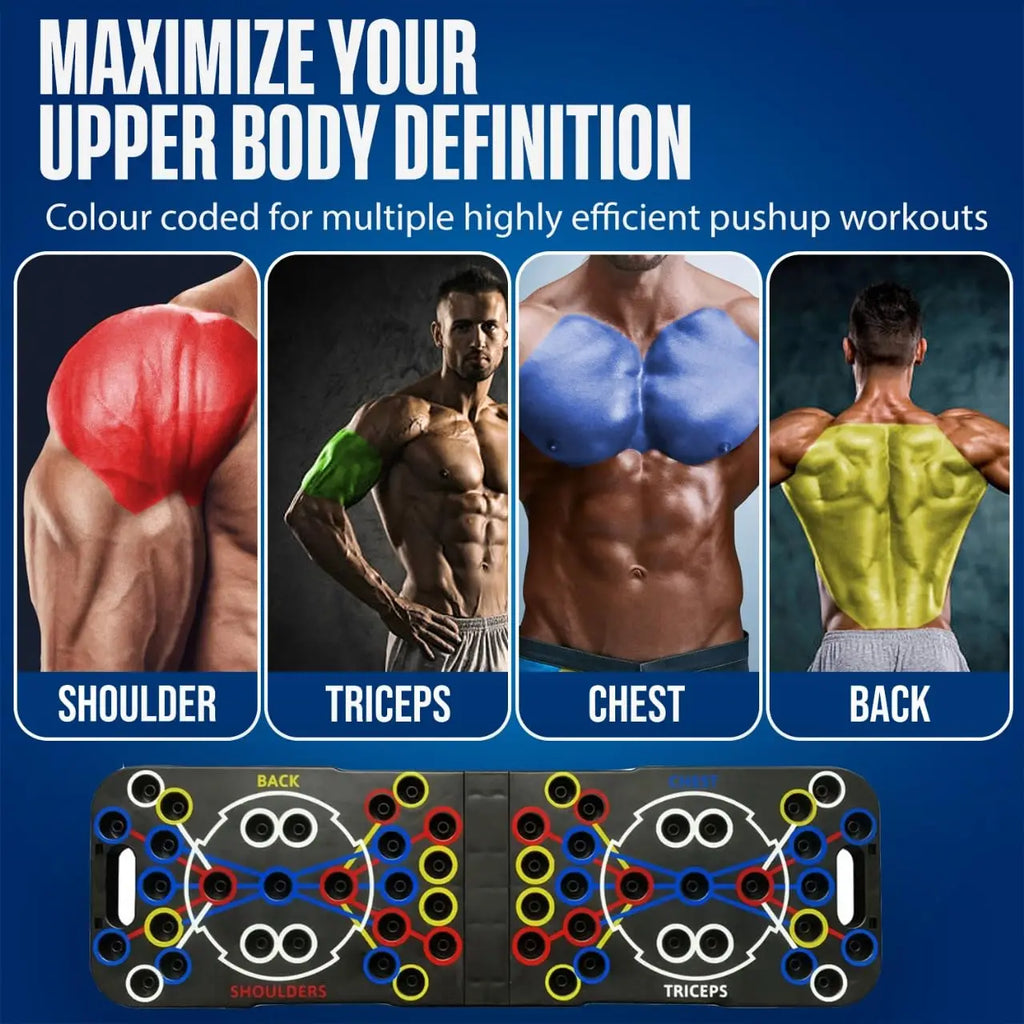 Push Up Support Board Multifunctional Exercise Chest and Abdominal Muscles Household Men's and Women's Training Board Fitness
