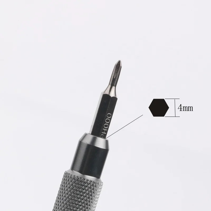 Magnetic Screwdriver Handle Precision Screw Driver Holder Handle Mobile Phone Repair Hand Tool FOR 4mm Hex Bits Torx