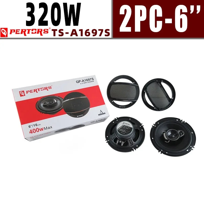 4/5/6/6x9 Inch Universal Car HiFi Coaxial Speaker 280W/320W/400W/650W Auto Music Stereo Car Door Full Range Speakers Woofer