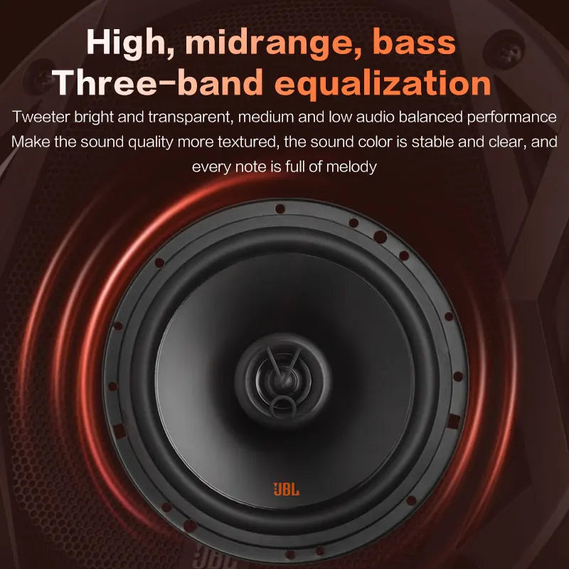 JBL 6.5-inch HiFi coaxial speaker full-range car speaker subwoofer treble midrange music stereo speaker
