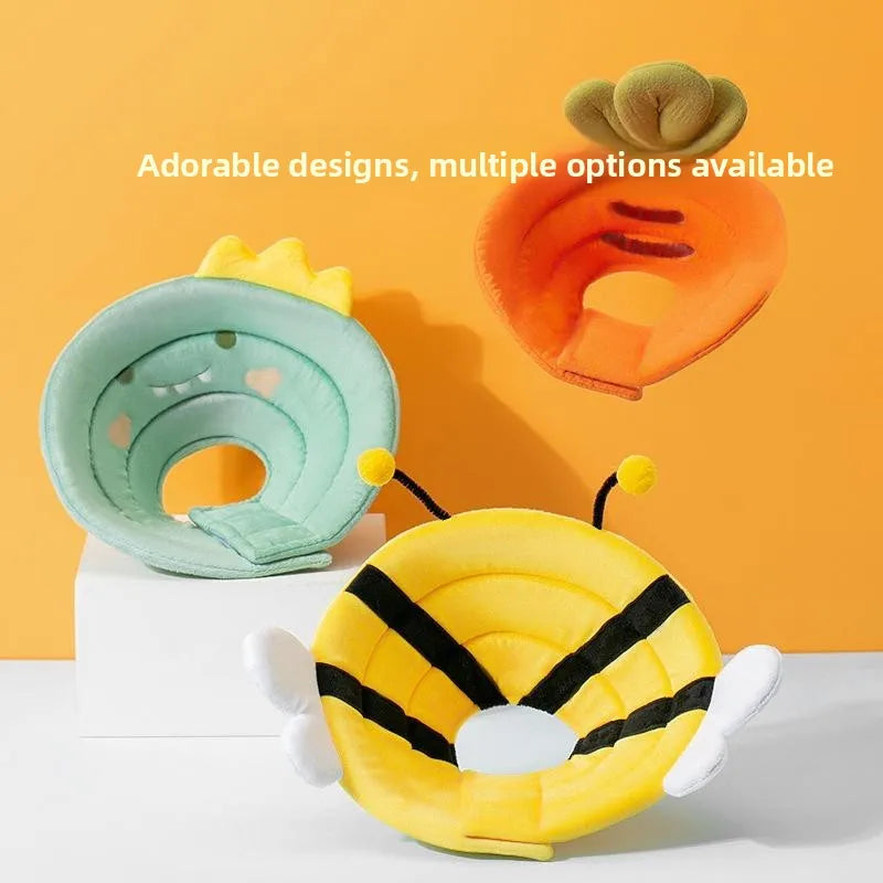 Pet Elizabethan Collar  Spay Neck Bracelet Waterproof Anti-Lick Small Medium Dog Bite Protection Head Cover Hipidog