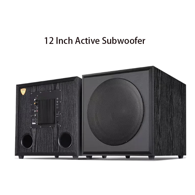 AOSIBAO 12 Inch Passive Subwoofer 4 8 Ohm Audio Sound Box Speakers HIFI Active Pure Woofer Speaker Home Theater Loudspeaker  ﻿