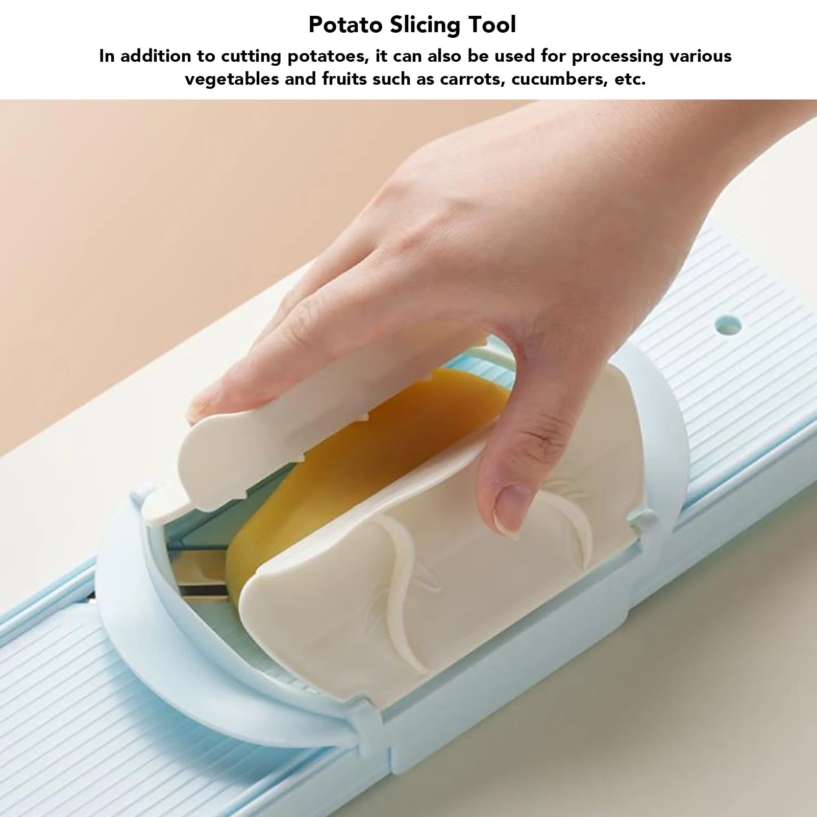 Cucumber Slicing Tool Potato Slicing Tool Efficient  Multi Functional Carrot Cucumber Vegetable  for Kitchen