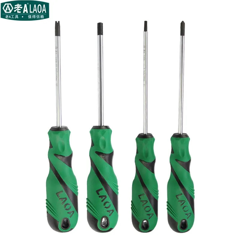 LAOA Special-shaped screwdriver Y-shaped U-shaped H triangle magnetic screwdriver socket screwdriver