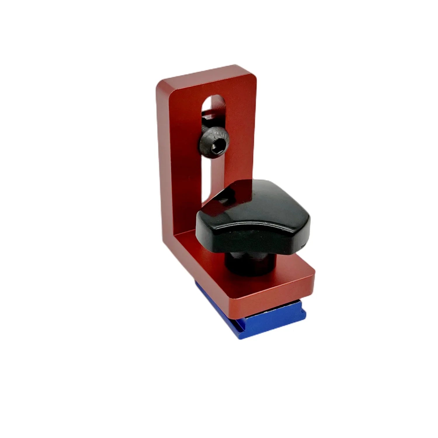 Miter Track Stop T-Slot T-Tracks Stop Chute Locator Aluminium Alloy Backing Connector for Woodworking Guide Rail Table Saw DIY