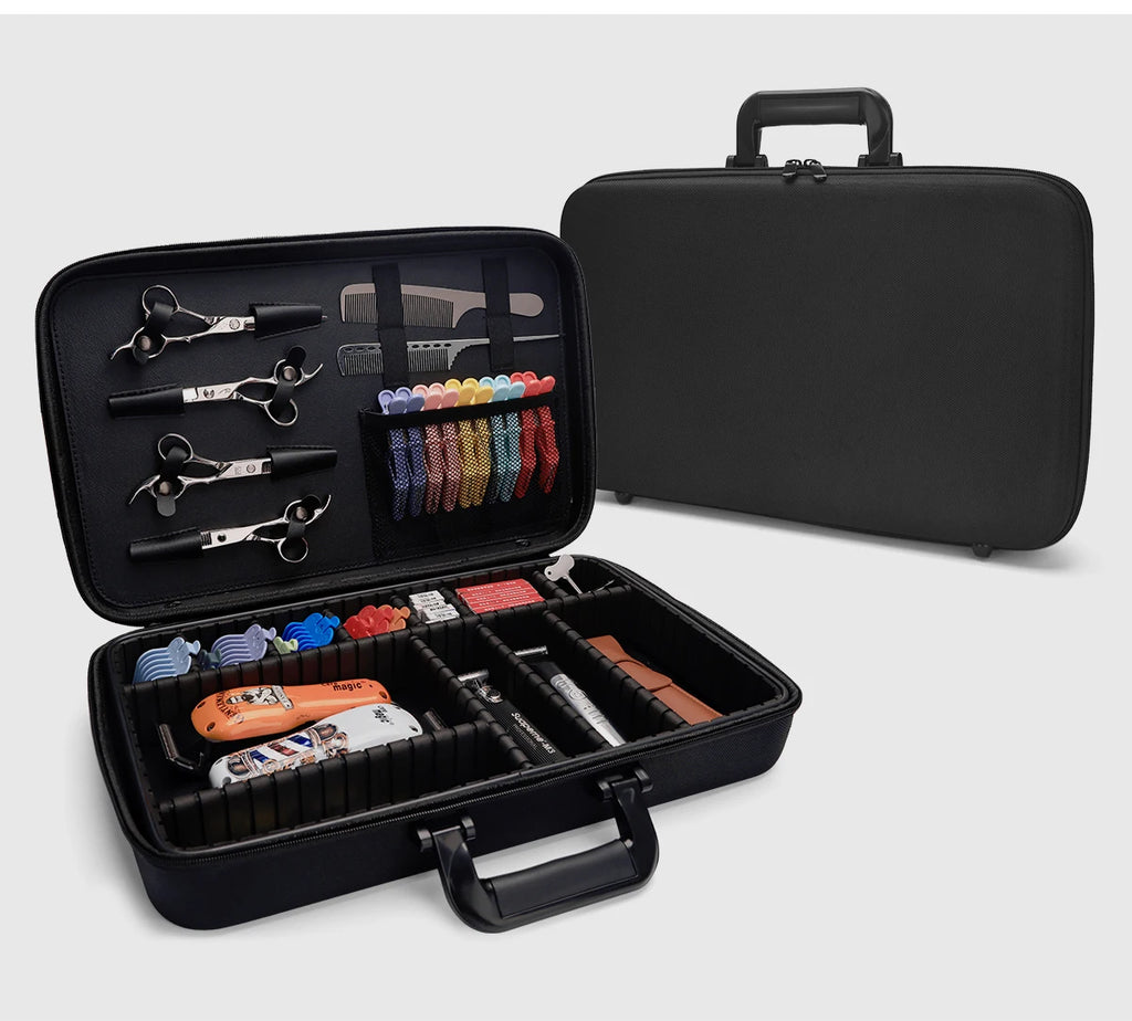 Electric Clipper Bag Barber Tool Storage Case Travel Shaver Organizer Beard Trimmer Box Salon Hairdressing Carrying Case