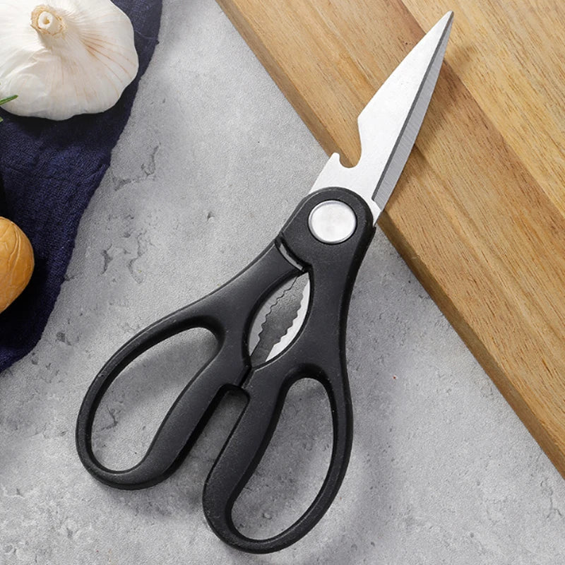 WXCOO Japanese Household Chicken Bone Scissor SK5 Stainless Steel Multi-Purpose Shears Specialized Heavy-Duty Kitchen Scissors