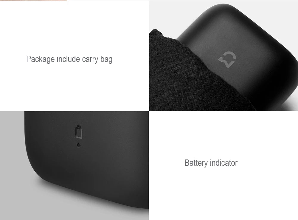 Xiaomi Mi S100 Electric Shaver IPX7 Waterproof 7200RPM Dual Floating Head Wet/Dry Shaving Type-C Fast Charge 90min USB Razor