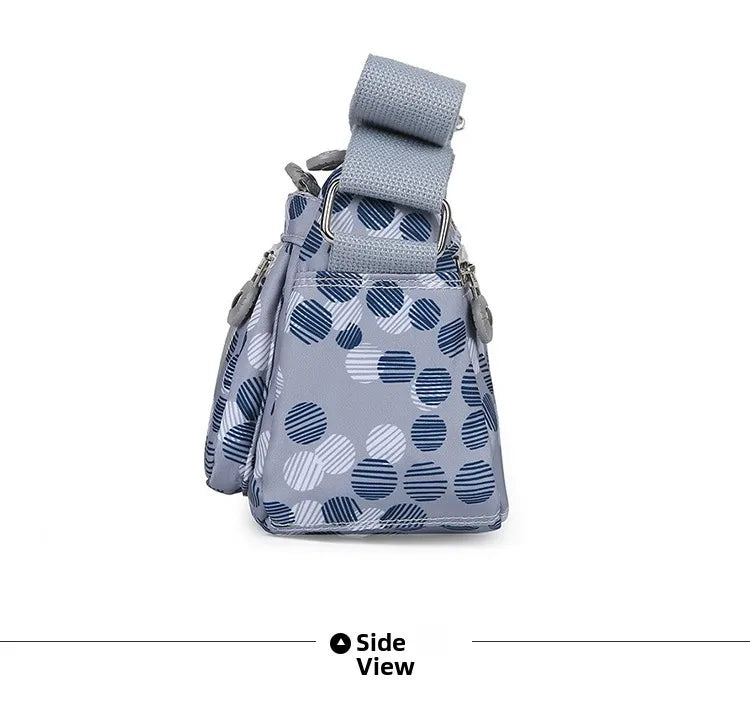 Waterproof Nylon Oxford Cloth Crossbody Bag Women's Single Shoulder Bag Versatile Durable Soft Casual Style Youth Fashion