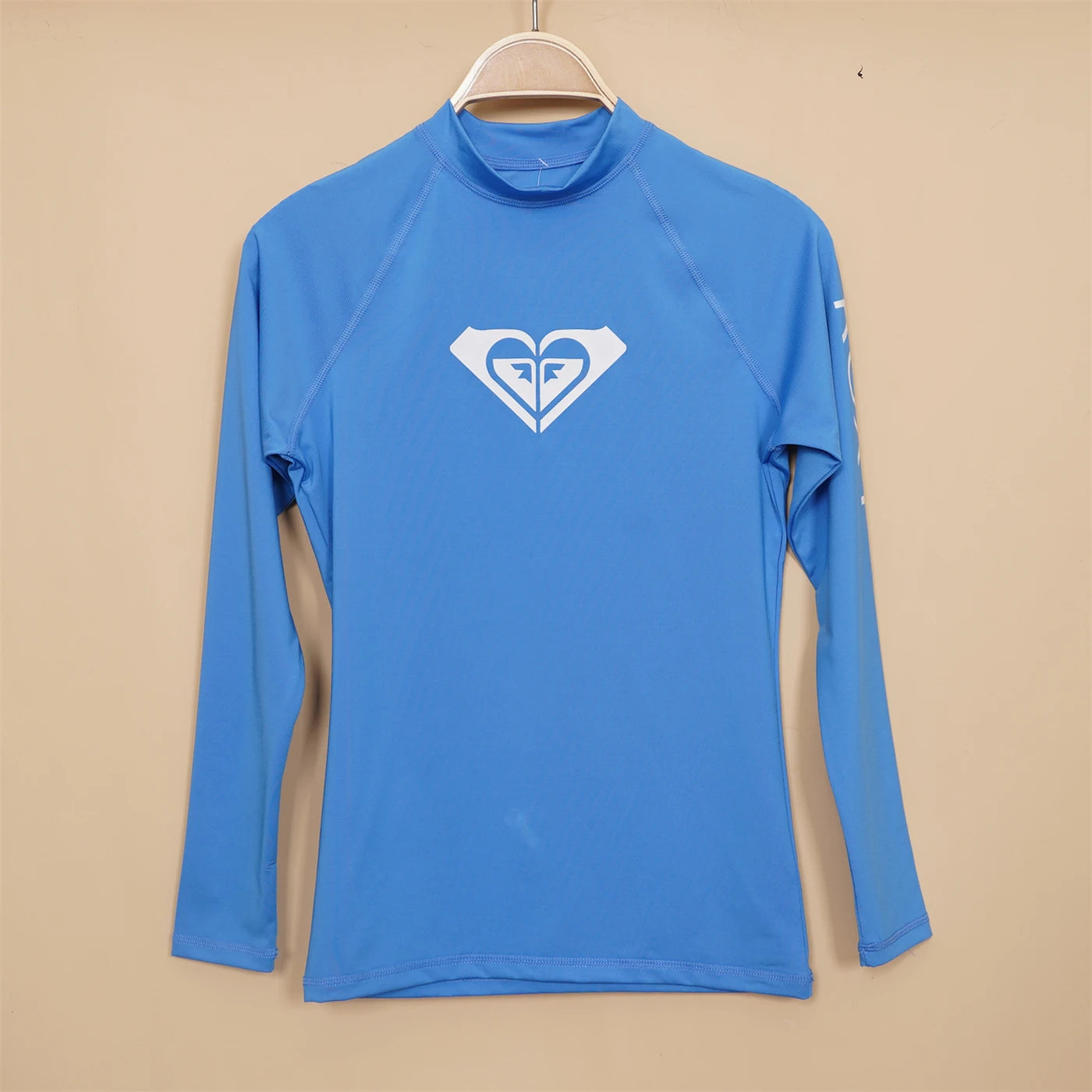 ROXY Surfing Swimming Beach UPF50 Sun Protection Long Sleeve round Neck High Elastic Breathable Moisture Wicking T-Shirt for ...