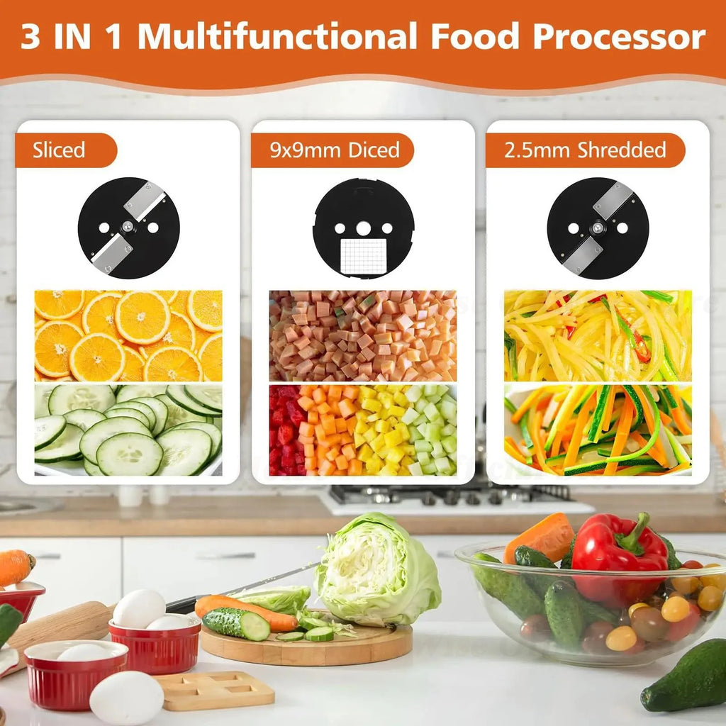 HomeWise K8600 Vegetable Cutter Blade Accessories for Electric Vegetable Cube Cutting Machine Fruit Slicer Cutting Strip Dice