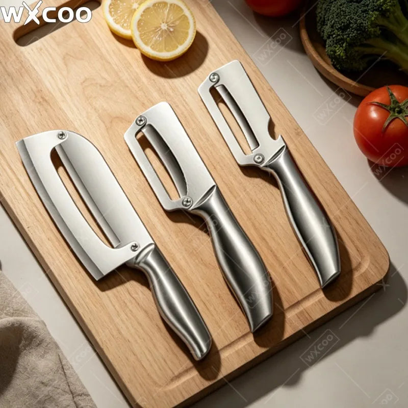 Stainless Steel Kitchen Peeler Vegetables Fruit Peeler Non-slip handle for Household Pumpkins Vegetables Peeling Kitchen Tools