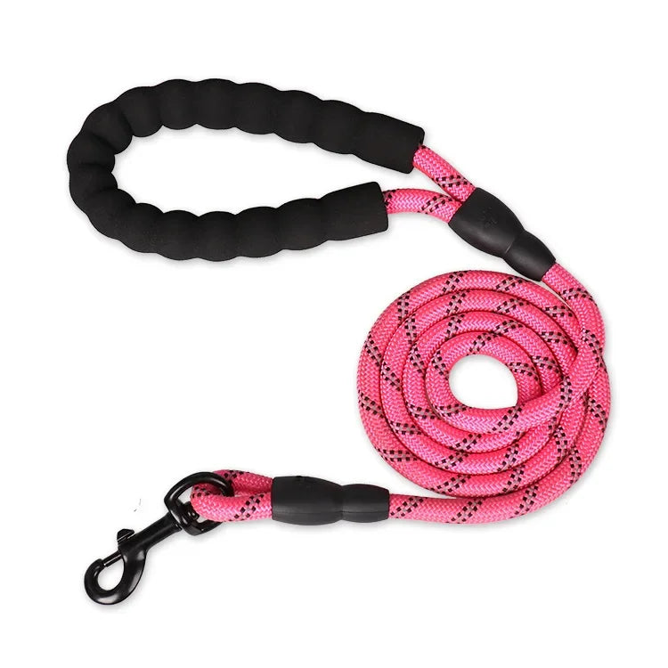 Strong Dog Leash Pet Leashes Reflective Leash For Big Small Medium Dog Leash Drag Pull Tow Golden Retriever
