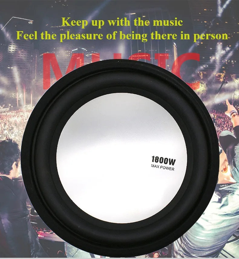 12-inch Car Subwoofer Speaker, High-quality High-power Bass Speaker