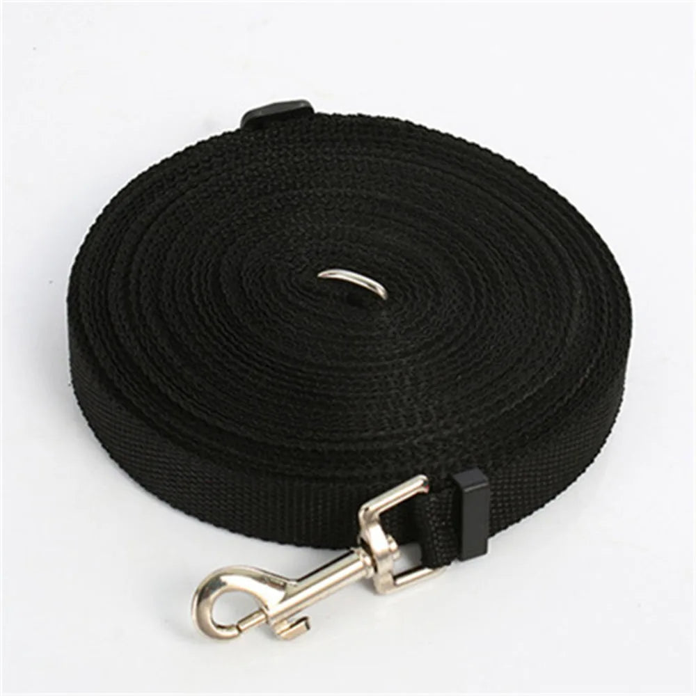 Long Dog Training Leash Tracking Line Puppy Obedience Recall Training Agility Lead 10m 20m 30m 50m Leash for Play Camp Backyard