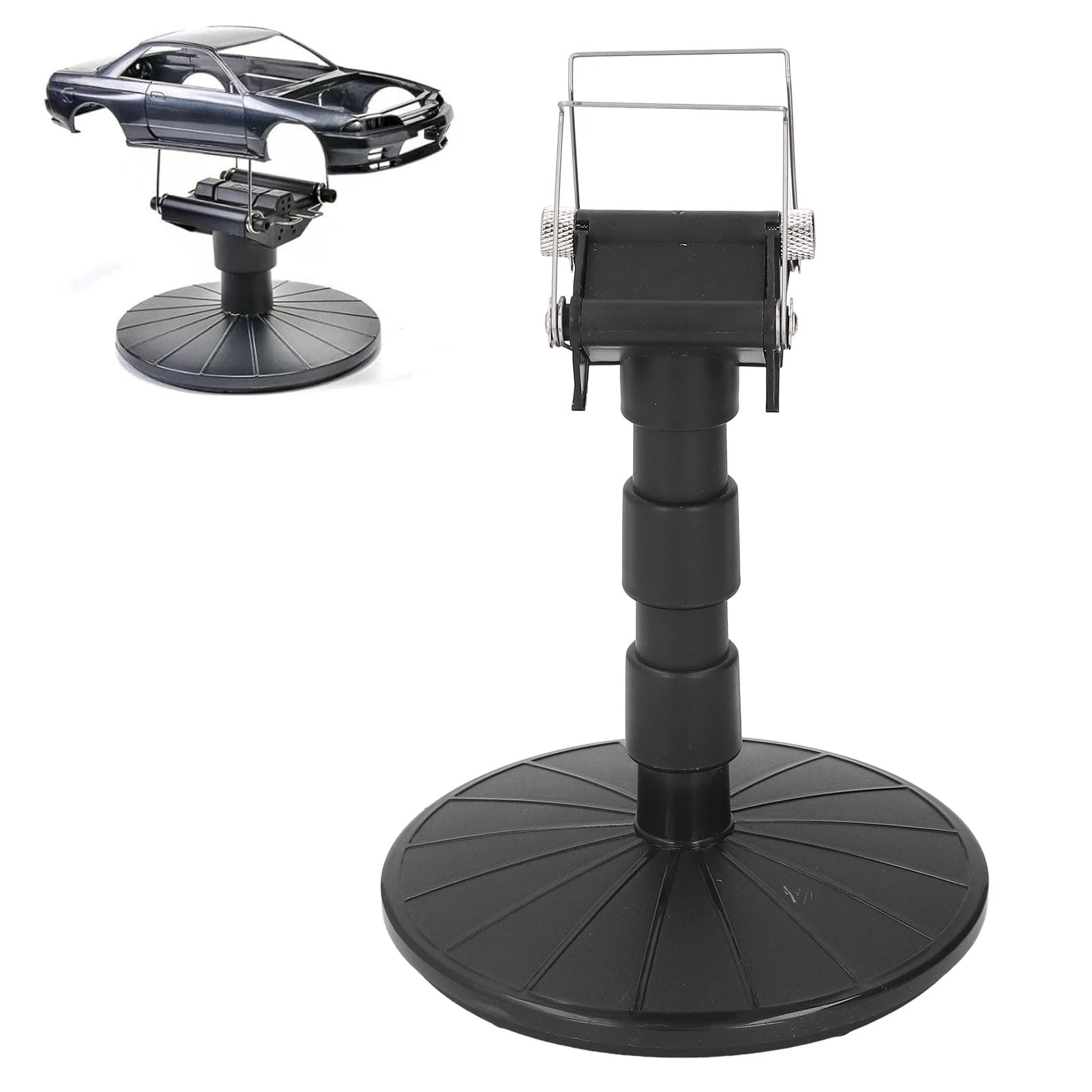Spray Work Painting Stand ABS Adjustable Height Spray Work Painting Turn Table Stand Tool