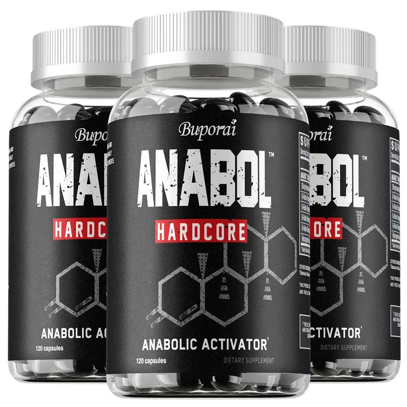 Anabol Supplement - Helps with Muscle Growth and Recovery, Improves Athletic Performance, Increases Strength, Relieve Fatigue