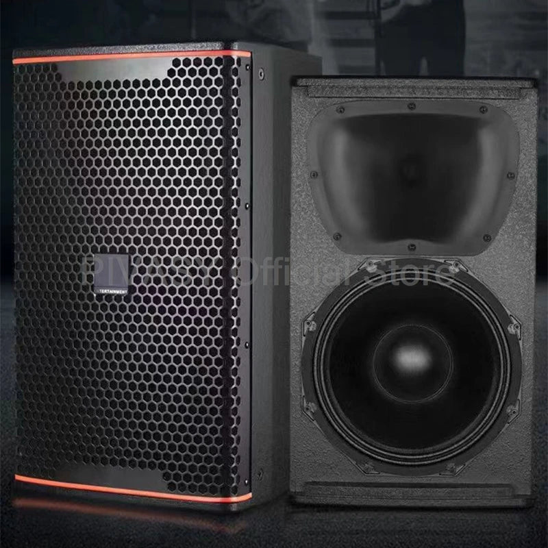 400W High Power Speakers 12 Inch Full Range Sound Box 15mm Thick Loud Speaker with Metal Mesh Audio For DJ Outdoor KTV Stage Use