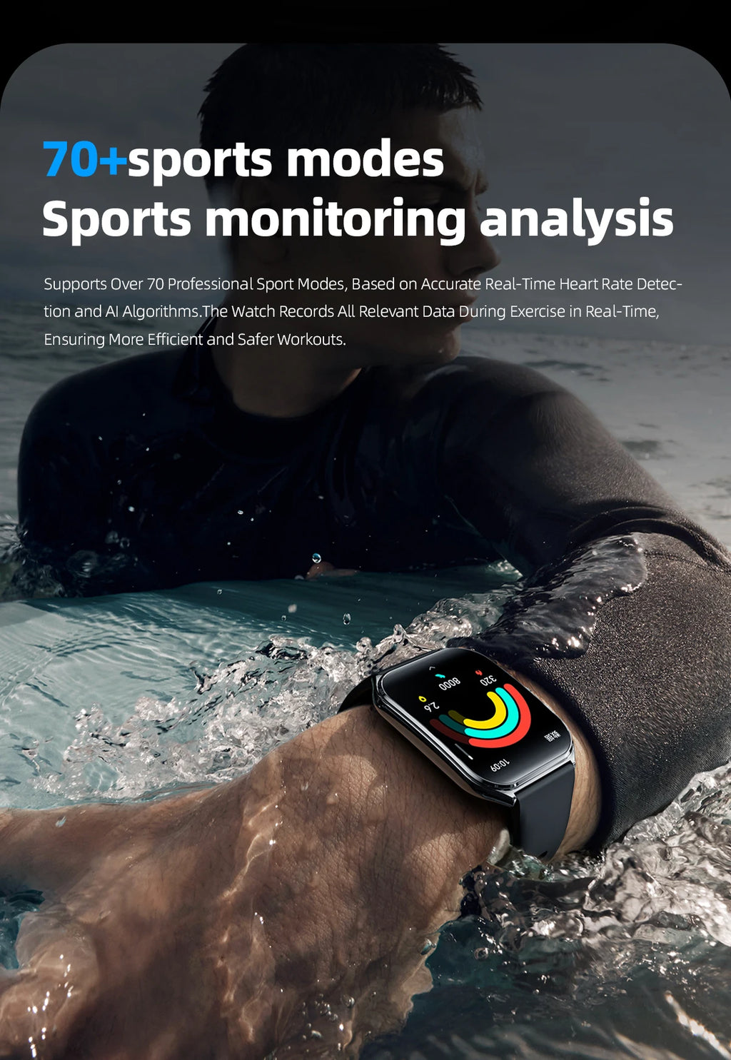 2026 New Ultra Thin AMOLED Smart Watch Men 386*448HD Screen Fashion Women Sports Bracelet BT Calling Waterproof Smartwatch gift