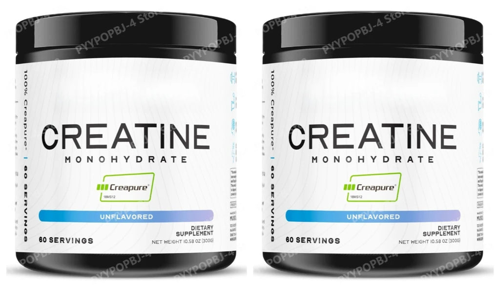 Creatine Monohydrate Powder 5000mg Per Serving, Unflavored Muscle Energy & Strength Support Supplement, Vegan Gluten Free, 300g