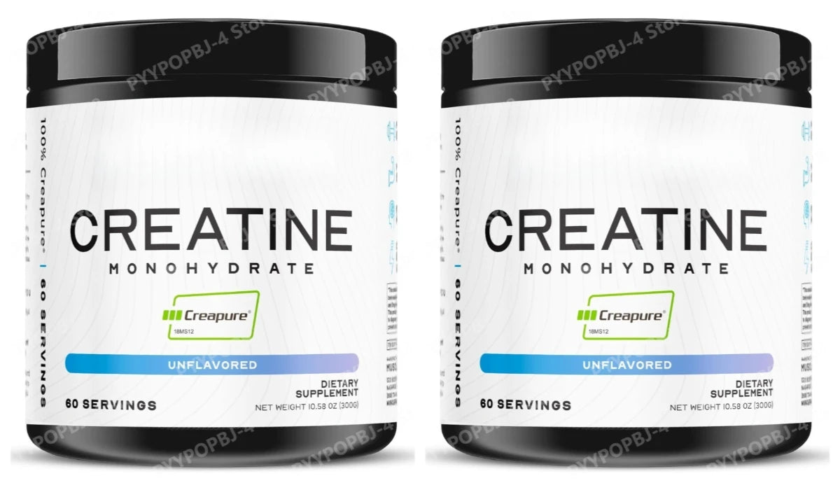 Creatine Monohydrate Powder 5000mg Per Serving, Unflavored Muscle Energy & Strength Support Supplement, Vegan Gluten Free, 300g