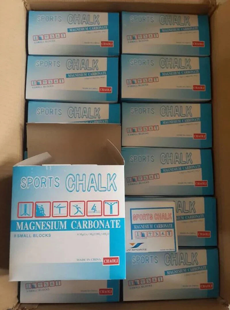 2/4/8pcs Blocks Sports Chalk Weight Lifting Magnesium Powder Anti-skid Rhythmic Gymnastic Chalk Sport Barbell Climbing Magnesium