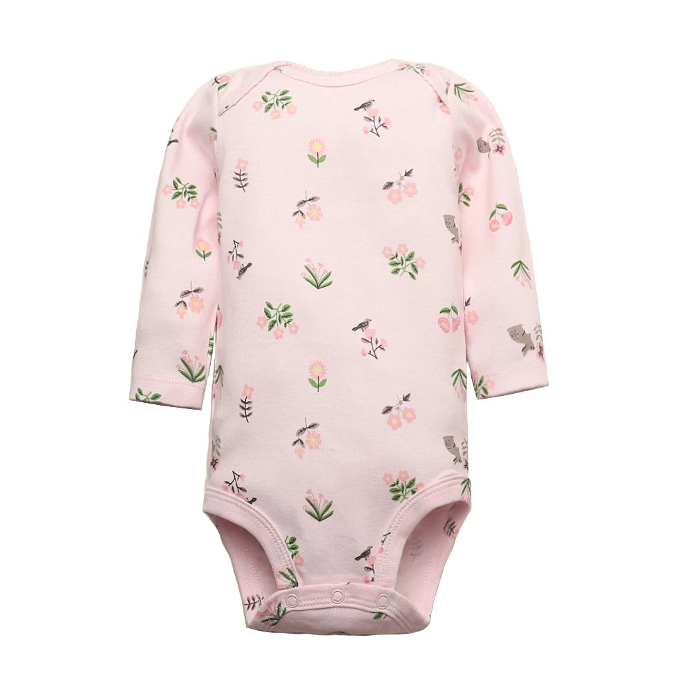2023 Spring Autumn Baby Bodysuits Long Sleeve Baby Boy Girl Clothes 100% Cotton Bebe Jumpsuit Newborn Body Infant 0-24Month