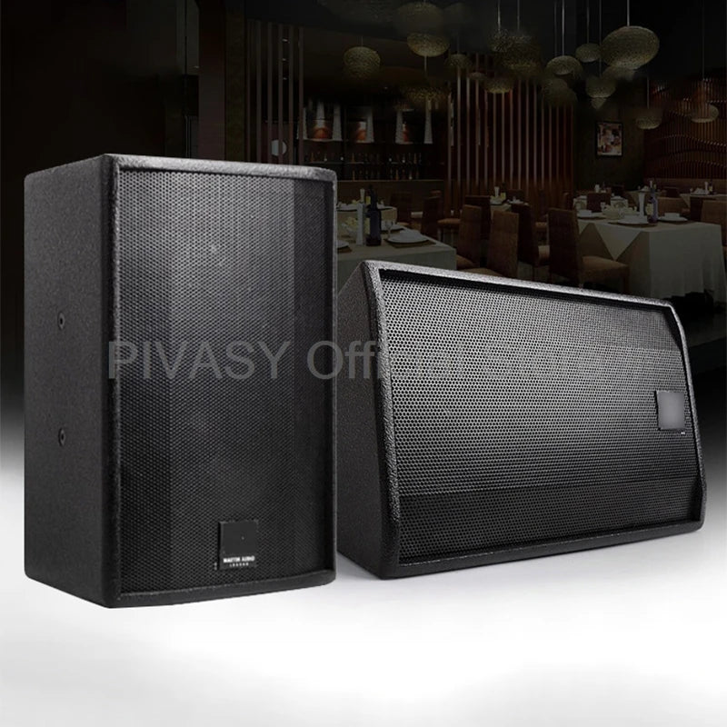 2-Way  Passive Speakers 6.5 /8/10 Inch Wall MountSound Box 95dB Sensitivity Audio 8 Ohm Loudspeaker For KTV Conference Home Mall