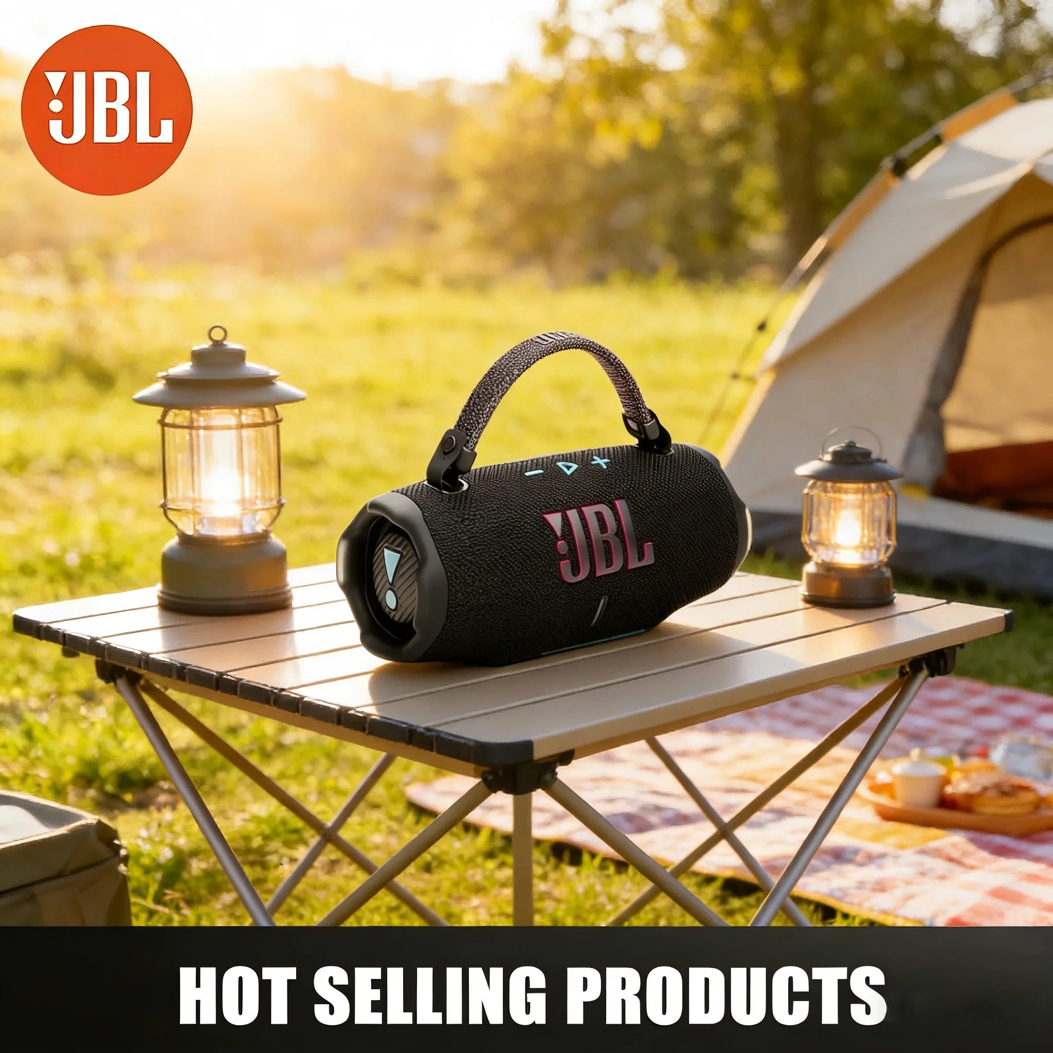 JBL Charge 6 Portable Bluetooth Speaker Rugged Waterproof with Deep Bass And Clear Tweeter for Travel