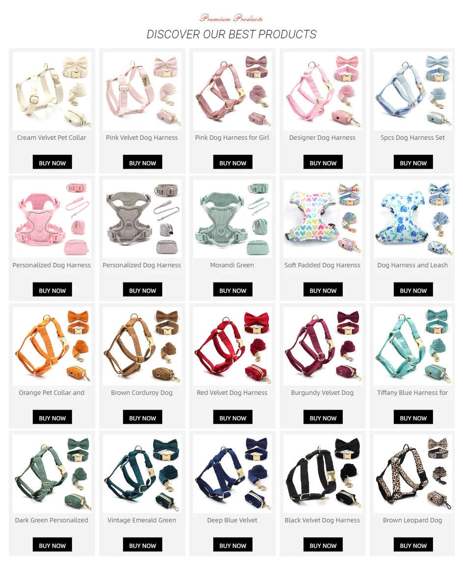 Coffee PU Leather Collar and Leash for Dogs Personalized Dog Collar for Small Medium Large Dogs Adjustable Necklace for Yorkies
