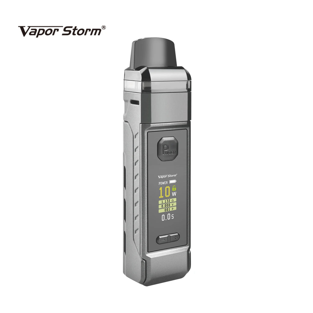 Vapor Storm VPM40 40W Pod Mod Starter Kit Mesh Coils 4.8ml Cartridge fit 18650 Battery E Cigarette V-PM40 Nova Nord Drag System