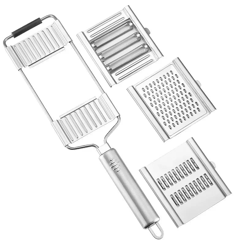 Multi-purpose Slicer Cuts Stainless Steel Grater Peeler Set Cheese Grater Cabbage Shredder Kitchen Tool For Kitchen