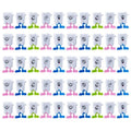 J15U 50-piece Children Tooth Container Baby Teeth Box Kids Tooth Box