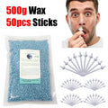 1/3Set 50g Nose Ear Hair Removal Wax Kit Painless & Easy Mens and Women Nasal Waxing Lightweight Portable Hair Removel Tools