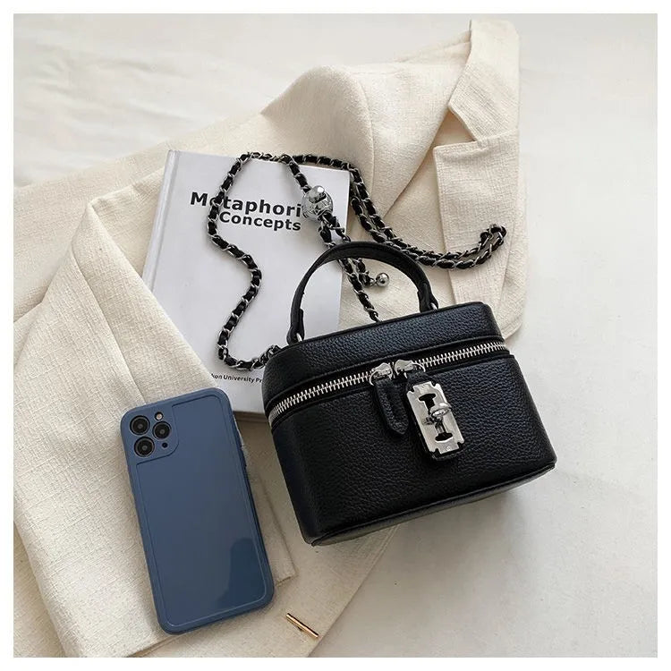 Fashionable Chain Strap  Square Bag for Women Summer New Style Handbag High Quality Crossbody Bag Stylish Trendy Small Bag