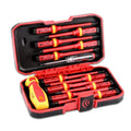 VDE Insulated Screwdriver Set 1000V Slotted Phillips Magnetic Screw Driver Bits Kit With Tester Pen Electricians Hand Tools