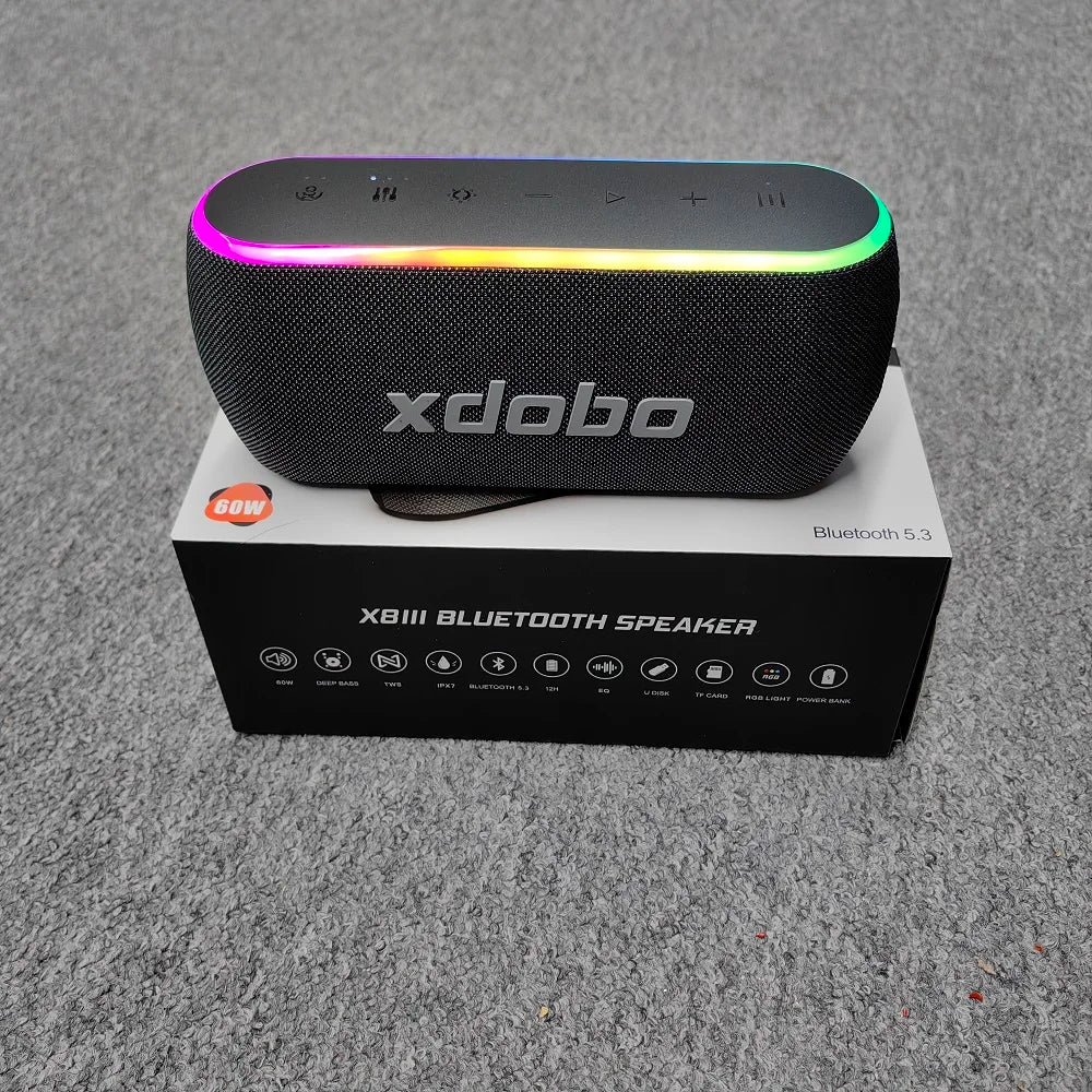 Enceinte Bluetooth 60W XDOBO X8 III Batterie 6600mAh