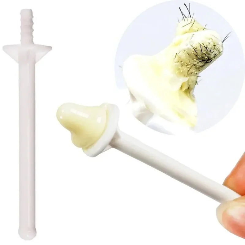 Nose Wax Sticks - 50/1000 Pcs Nose Wax Applicators for Nostril Nasal Cleaning Ear Hair Removal, Effective Depilation