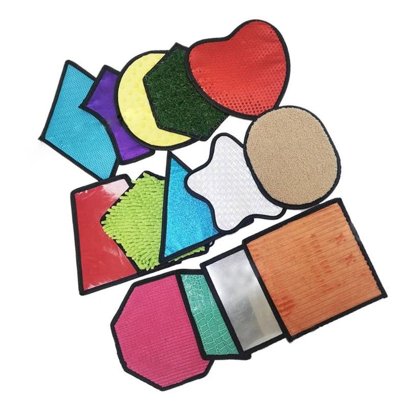 J15U Sensory Training Mat For Autism Child Play Rug Sensory Development Pad