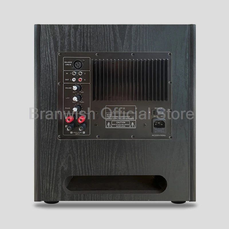 12 Inch Active Subwoofer 400W Powerful Speaker HiFi 3-Driver Loudspeakers Built-in Amplifier Audio For Home Theater Sound System