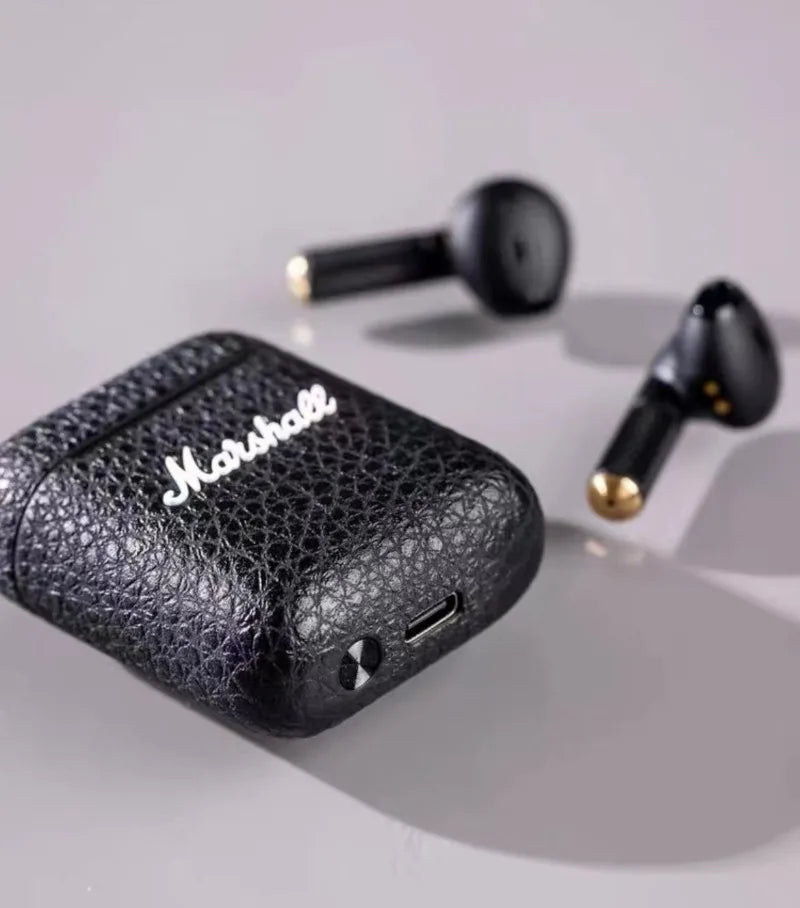 Marshall MINOR III 100%Original Earphones Wireless Bluetooth 5.1 Headphones Sports Denoise Hi-Fi Bass Subwoofer Music Headset