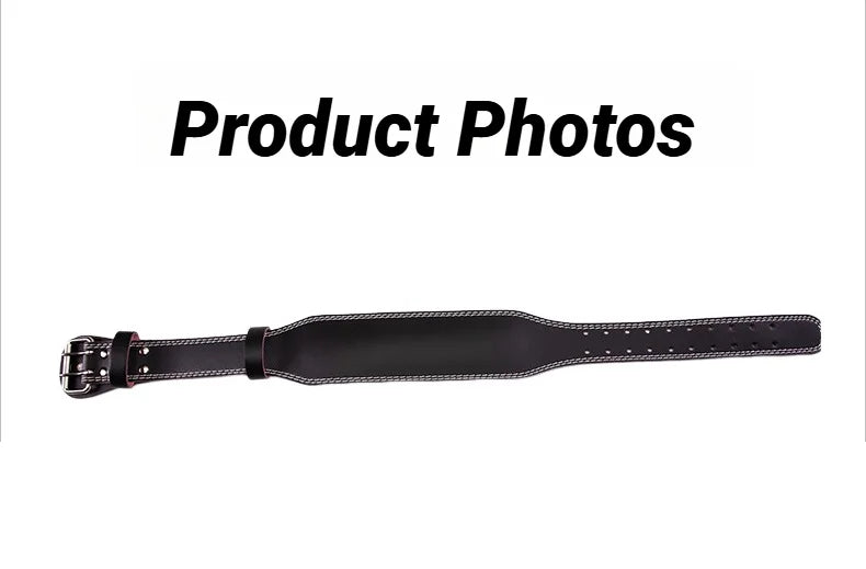 PU Leather Professional Waist Support Sports Safety Belt Protection Fitness Deep Squat Hard Pull Weightlifting Equipment Trainin