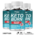 Keto Burn Capsules - Healthy Weight Management, Fat Burner, Improve Digestion, Boost Immunity, Non-GMO