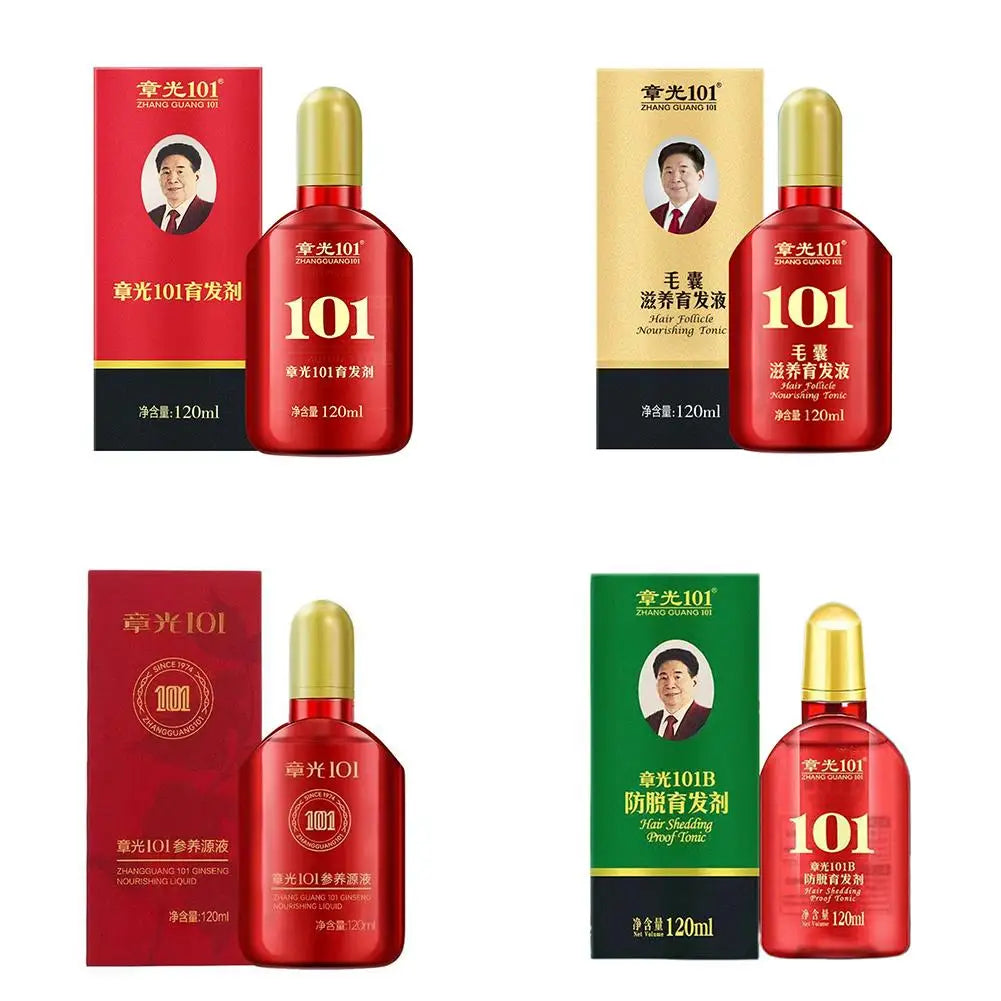 1pcs Hair Tonic Zhangguang 101B Scalp Serum 120ML powerful Chinese medicine therapy Hair Treatment Essence 100% original 2026