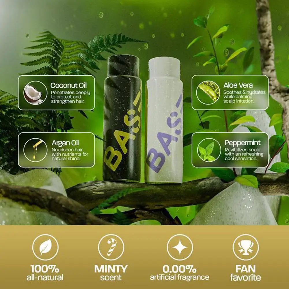 BASDE Hair Styling Wax Stick SeaSalt Spray Anti-Frizz Flyaways Control Lasting Texture Volume Leave-In Conditioner for Men&Women